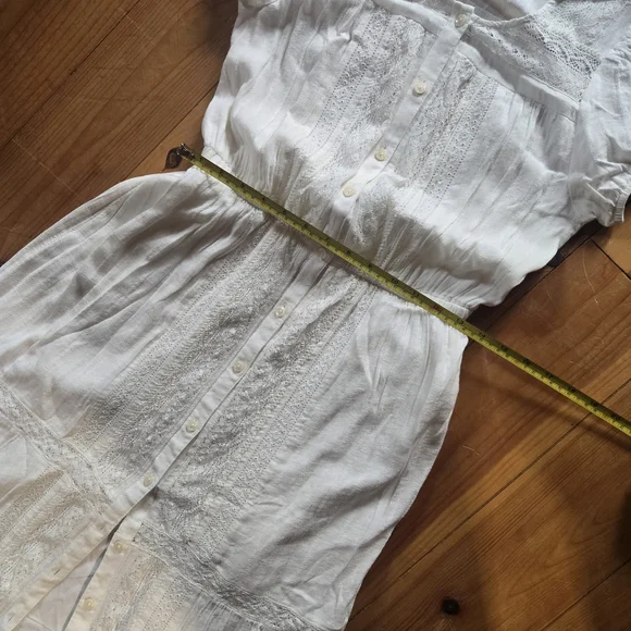 American Eagle Outfitters White Maxi Dress - Picture 7 of 8